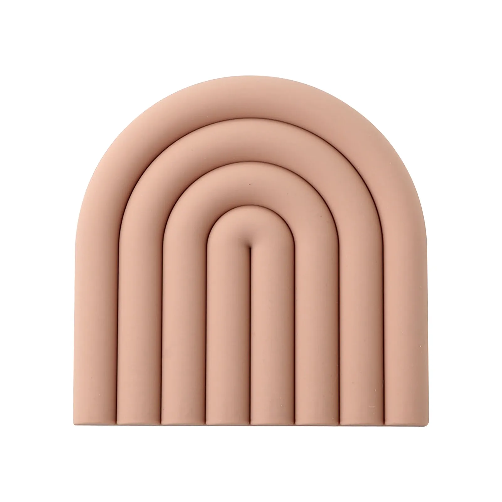 Multifunction Silicone Pot Mat Insulation Pad Bowl Mat Placemat Plate Mat Silicone Mat Dining Table Home Rainbow Mat