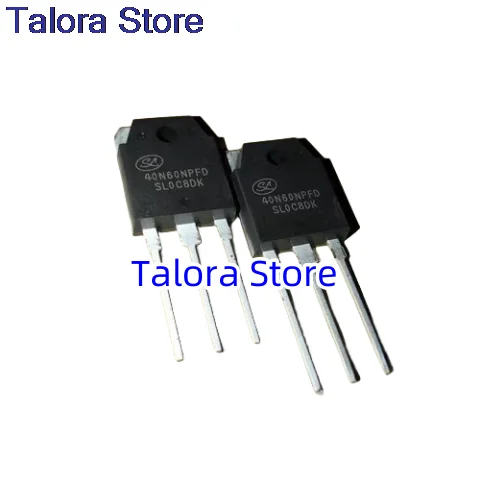Talora Store 10PCS/lot 40N60NPFD TO-3P 40N60 600V 40A IGBT SGT40N60NPFDPN TO3P