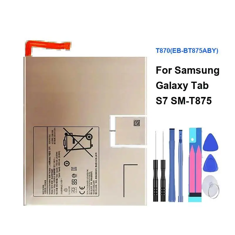 EB-BX516ABY بطارية الجهاز اللوحي لأجهزة سامسونج جالاكسي تاب S7 11 SM-T875 S8 S9 Plus/Ultra Wi-Fi X910/5G 12.4 FE S9FE + X810 X816 Bateria