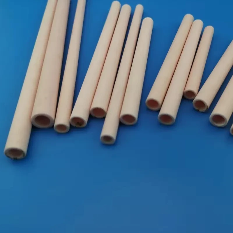 Insulation Ceramic Tube for Thermocouple Protection with Aluminum Oxide Composition 0.25-20mm ID Range