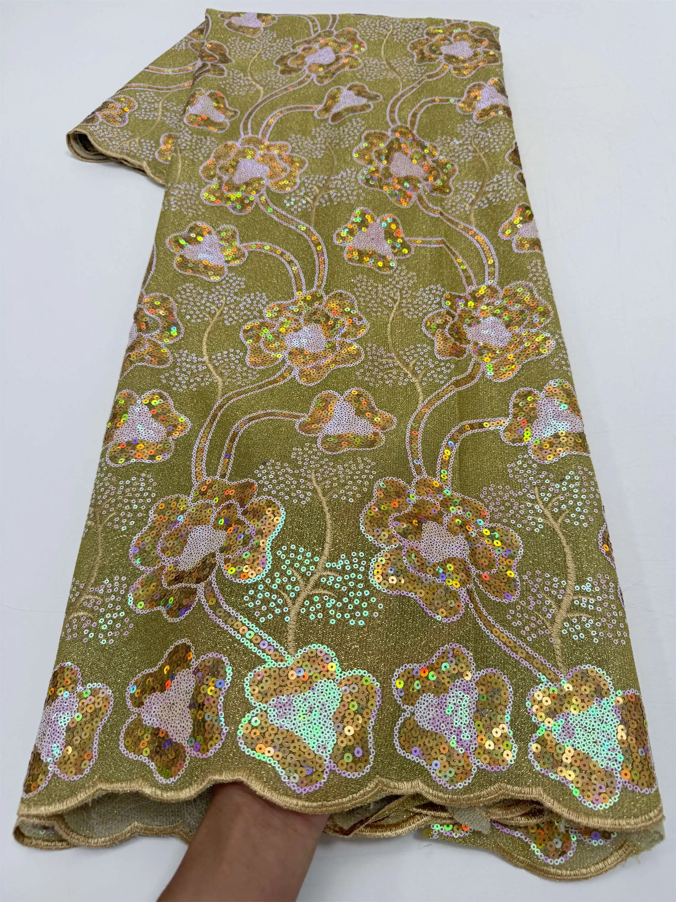 tela-de-encaje-africano-de-terciopelo-2026-5-yardas-alta-calidad-para-vestido-de-novia-lujosa-con-lentejuelas-bordadas-encaje-nigeriano