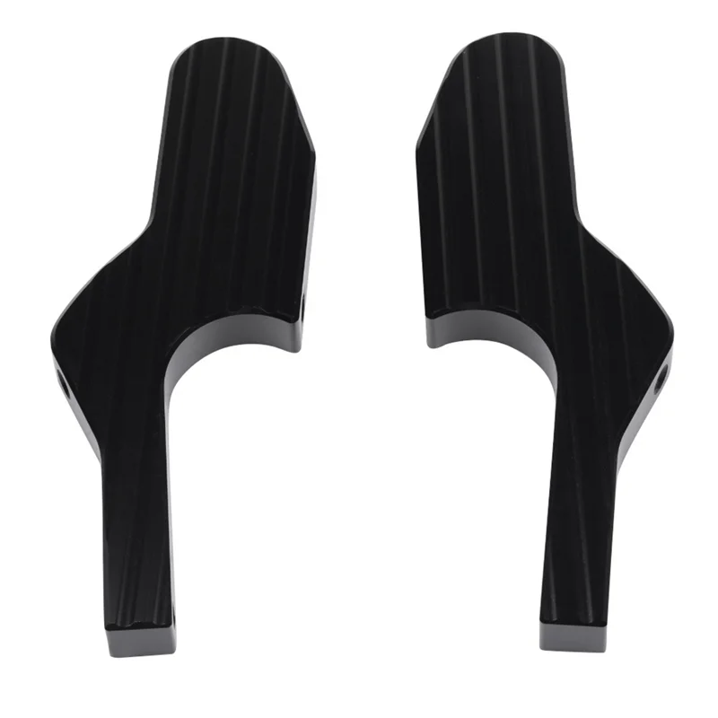 

Extended Rear Passenger Footrest Rearward For Piaggio VESPA GTS300 GTV 200 250 300IE Motorcycle Black-A02G