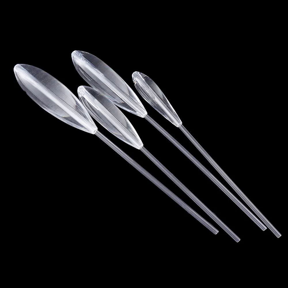 Acrylic Fishing Float Transparent Sinkend Type Casting Bobbers Clear Bombarda Sinking Fly Fishing Spinning Floats 5/10/15/20g