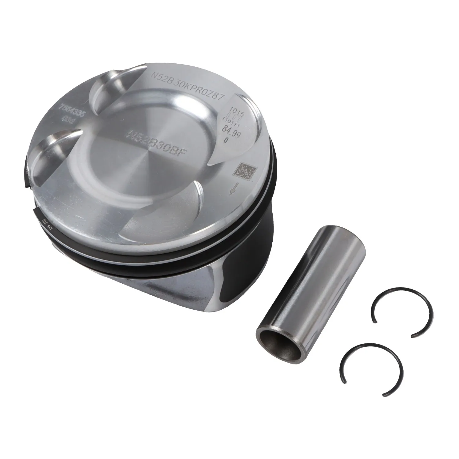 N52B30 Engine Overhaul Rebuild Kit Pistons Rings Connecting Con Rod Bearings Set For BMW E87 E90 E92 E60 130i 330i 530i  ﻿