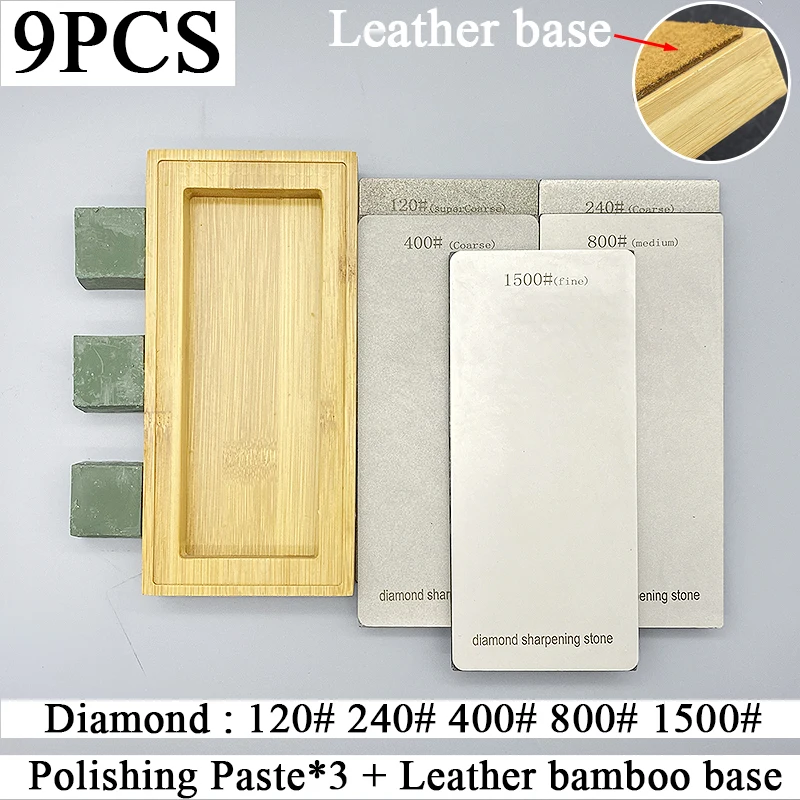 80-3000 Grit Diamant Schärfen Stein Messer Schärfer Professionelle Basis Apex Rand Klinge Sharp Heimgebrauch Küche Zubehör Werkzeuge