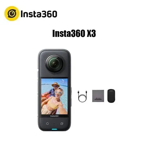 Insta360 X3 Action Camera 5.7K Active HDR Video Waterproof FlowState Stabilization 72MP Photo Original Insta 360 ONE X 3 Camera