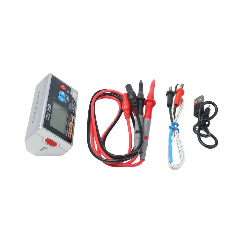Desk Multimeter With Tilt Design Voltage Tester True for rms Meter 96*45*42mm Desktop Multimeter AC DC Voltage