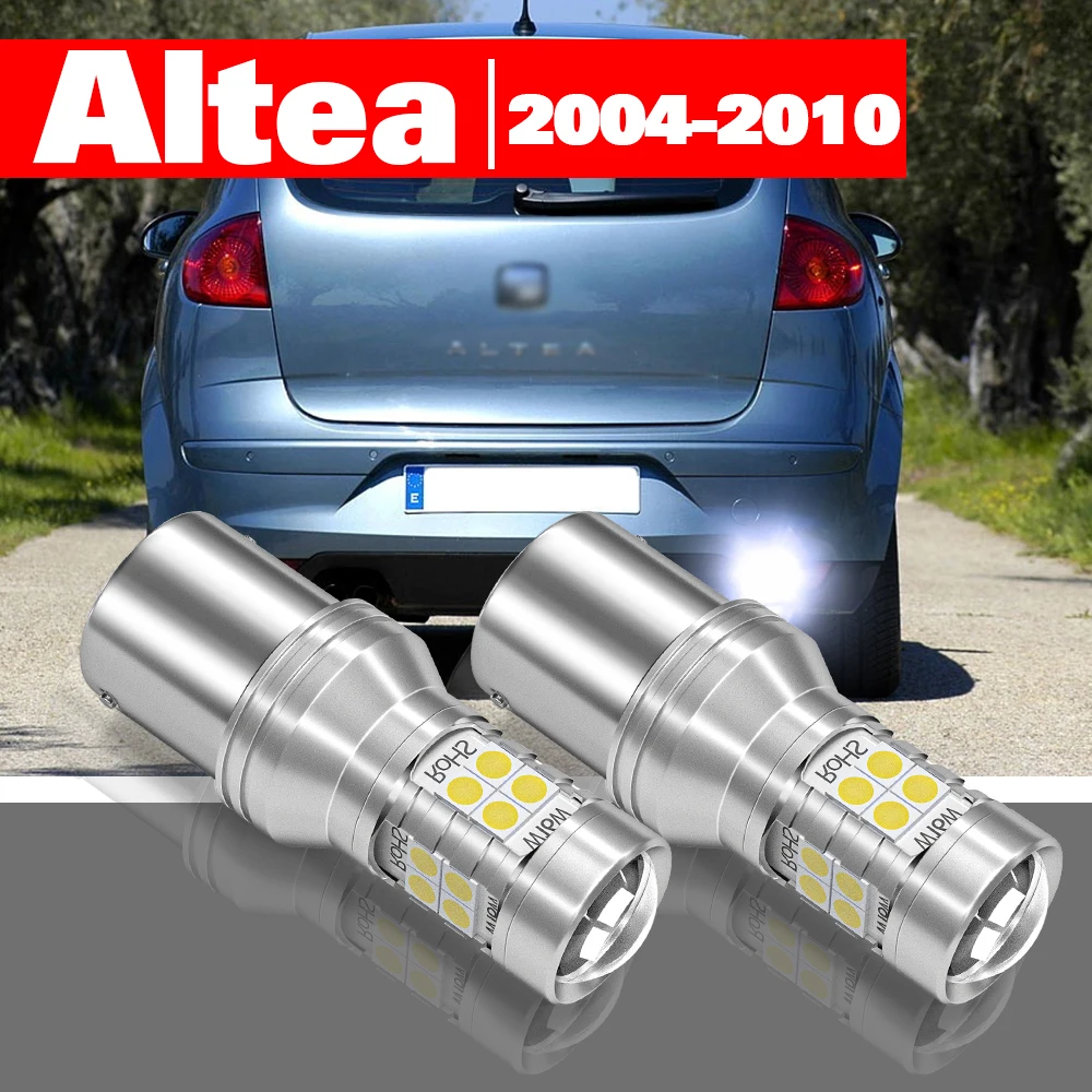 

For Seat Altea 2004-2010 2pcs LED Reverse Light Backup Lamp Accessories 2005 2006 2007 2008 2009