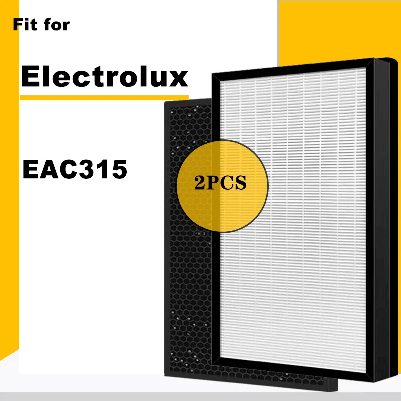 

Filter Replacement For Electrolux Air Purifier EAC315 Activated Carbon and HEPA Filter Set