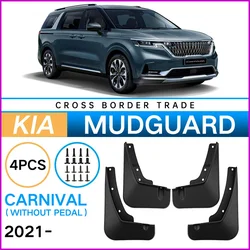 Spatlappen Spatbord voor Kia Carnival 2021-2024 Zonder Pedalen, Spatlappen, Spatschermen, Voor- en Achterwielen Spatbord, auto-accessoire