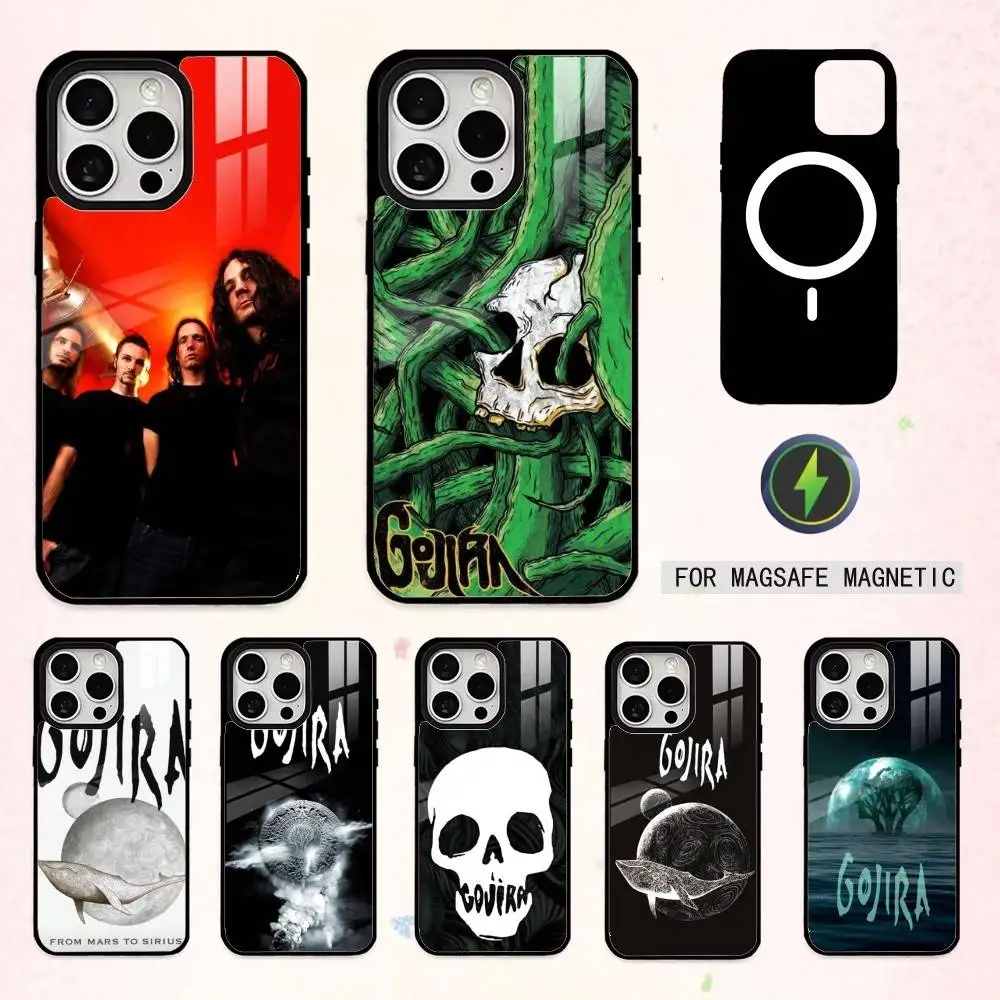 

G-Gojira R-Rapper Mea Culpa Phone Case For iPhone17,16,15,14,13,12,11 Plus,Pro Max Magnetic For Magsafe Wireless Charging