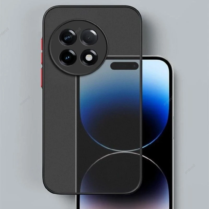 Custodia per telefono satinata opaca per OnePlus 13 13R Ace 5 Pro Custodia ultra sottile per 1 + 13 13r Ace5 Ace 5Pro Custodia protettiva Funda