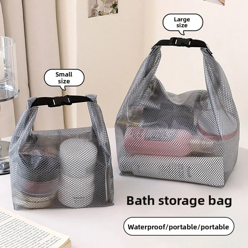

Portable Waterproof Travel Toiletry Pouch Large Bath Bag for Ladies Outdoor Fitness Swimming