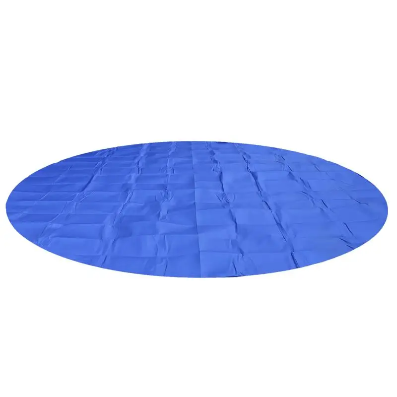 

Pool Liner Pad Aluminum Film Pool Liners Round Waterproof Pool Ground Cloth Heavy Duty Pool Floor Pad Foldable Under Pool Floor