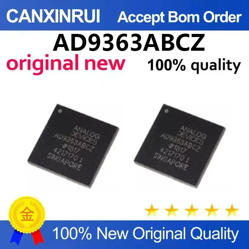 (5pcs-100pcs)New Original AD9363ABCZ-REEL SMD BGA-144 RF Transceiver IC Chip