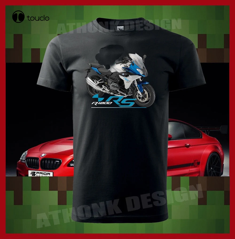 

New Fashion Tee Shirt Germnay Motorcycle R1200Rs Bikes Tee Shirt Motorrad T-Shirt Cool T-Shirt Custom aldult Teen unisex unisex