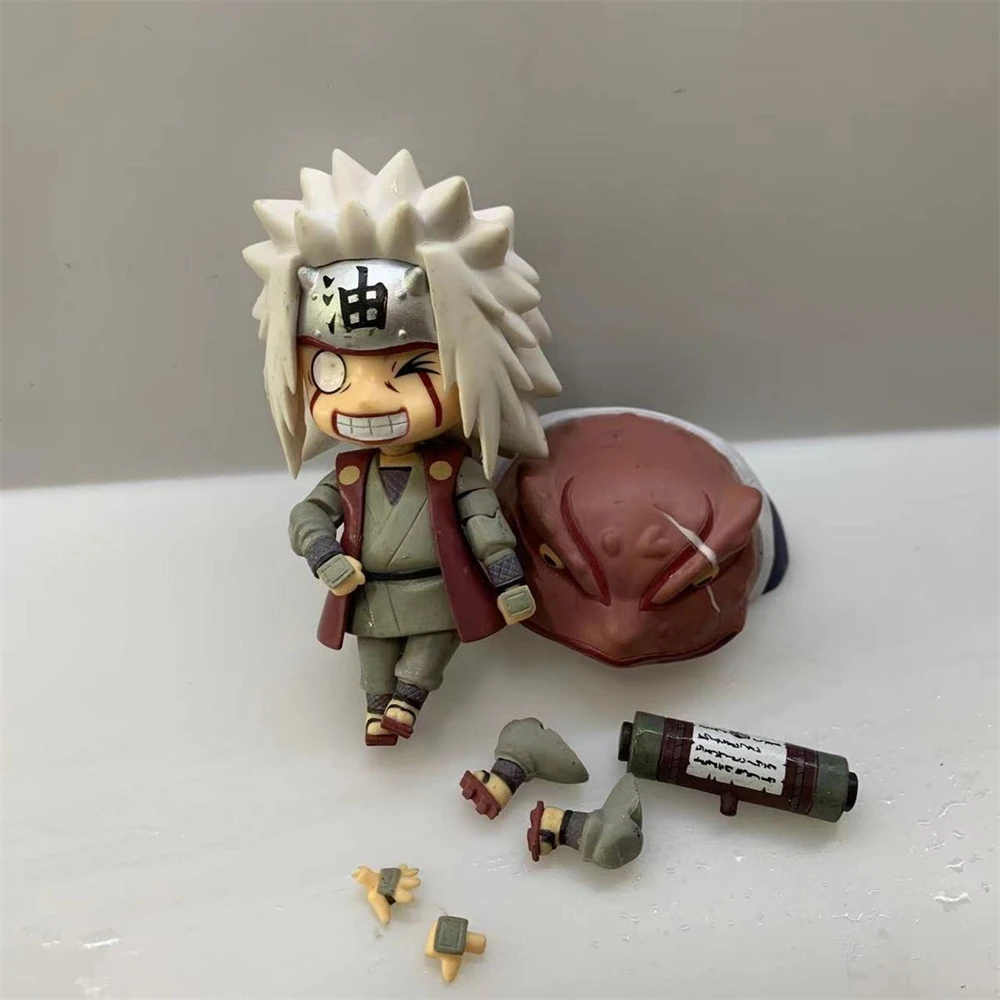 Bandai Naruto GSC Nendoroid Jiraiya Gama-Bunta Genuine Bulk Goods Are Defective Model Doll Action Figure Birthday Gift