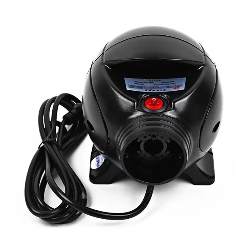 800W High Power Electric Air Pump, Multi Nozzle Design, Portable Quick Inflate & Deflate Pump for Camping Tent, Air Mattress