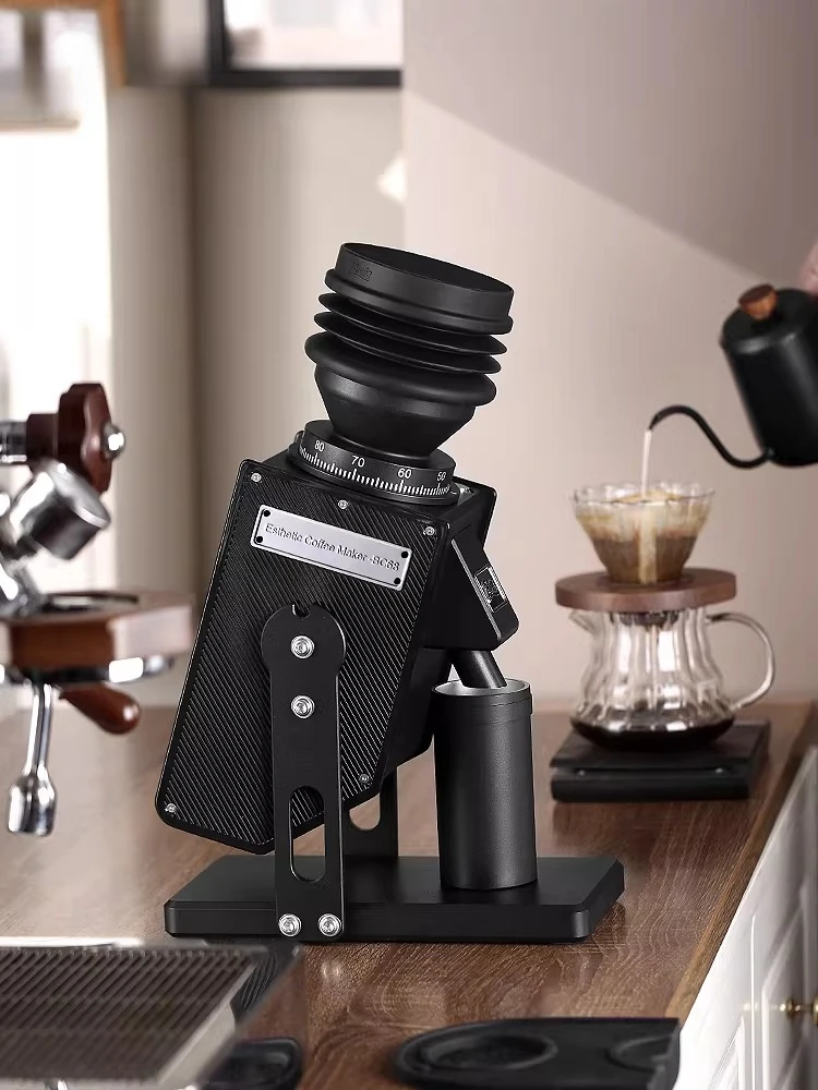 Electric Coffee Grinder 63MM Eight Star Cone Knife Italian Hand Brew Coffee Grinder Flagship