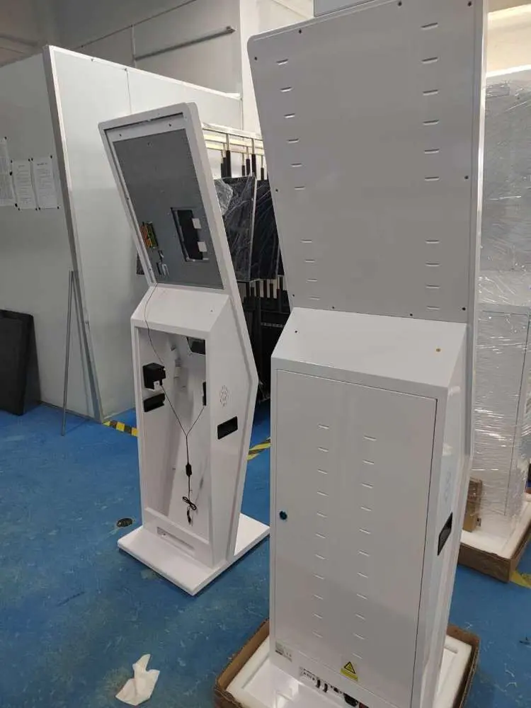 32 Inch POS Floor Stand Or Wall Mount Food Ordering Kiosks Self Service Payment Kiosk Restaurant With NFC Thermal Printer