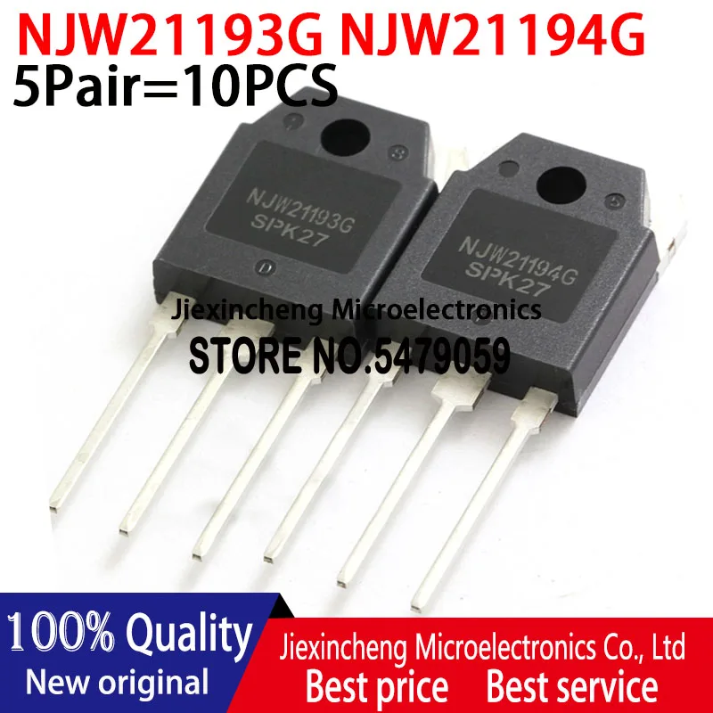 NJW21193G NJW21194G NJW21193 NJW21194 21193 21194 TO-3P New original Silicon Power Transistors