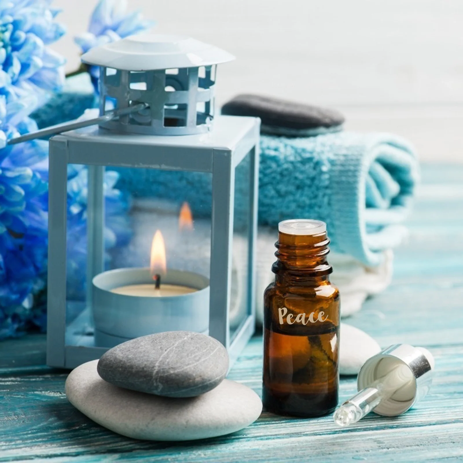 

6 Sheets Essential Oil Bottle Stickers Waterproof Labels for Aromatherapy Perfume Jar Storage Bottle Tags