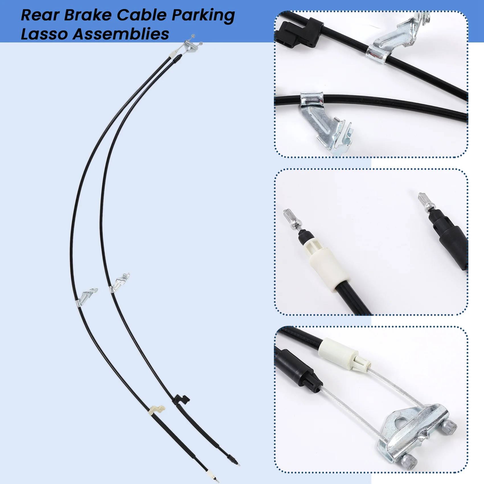 Pratici cavi freno di emergenza per parcheggio posteriore per auto AV61-2A603-BK AV61-2A603-BL per Ford Focus 2012-2017 Freno Lasso Assy AV612A60