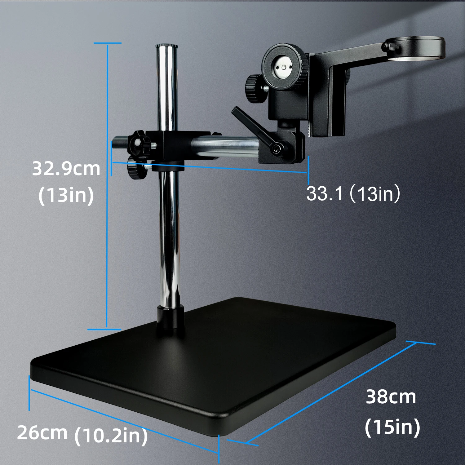 Imagem -06 - Câmera de Microscópio Eletrônico de Vídeo Digital 4k 48mp Usb Hdmi 130x 150x 180x Zoom Lente de Montagem c Luz Led Ferramentas de Reparo de Telefone de Laboratório