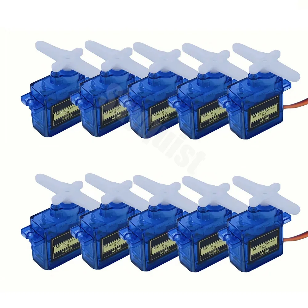 2/4/5/10/20/50pcs SG90 9g 마이크로 서보 비행기 고정 날개 항공기 모델 telecontrol 항공기 부품 장난감 모터 450 헬리콥터