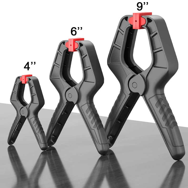 Heavy Duty Spring Clamp Woodworking Clamp for Crafts and Pool Cover Clamp with Bayonet for Cover Retention and Wood Bonding