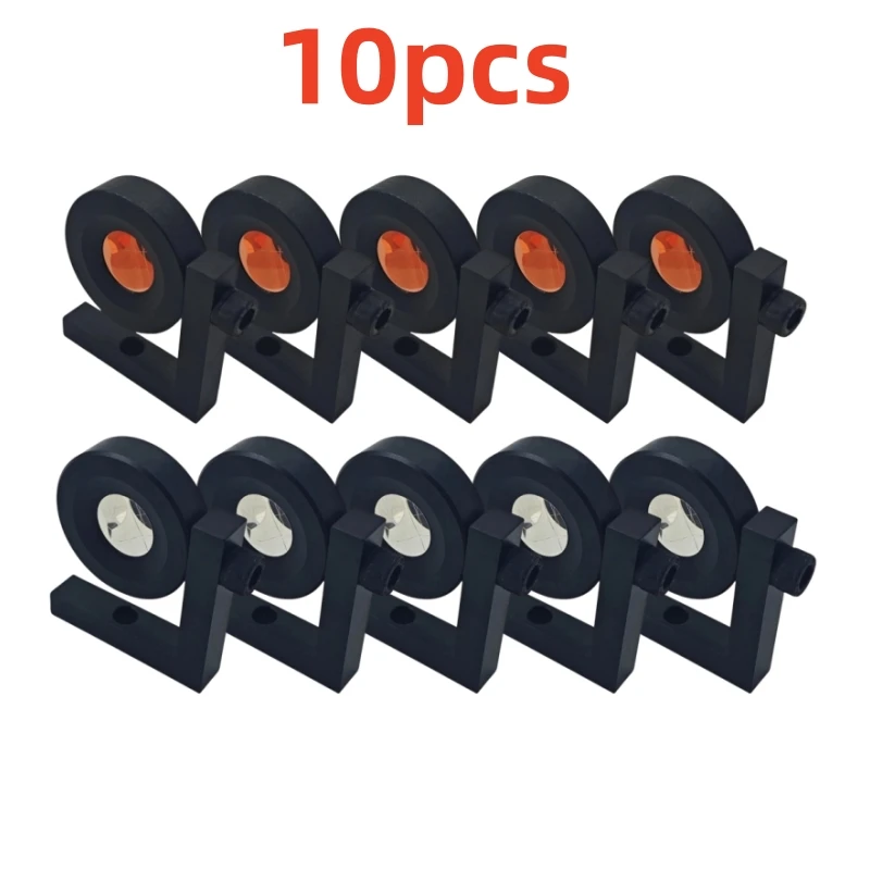 Wholesale 10pcs GMP104 90 Degree Mini Prism, 1 Inch L Bar Monitoring Prism for Leica Total Surveying Station Reflector Prism