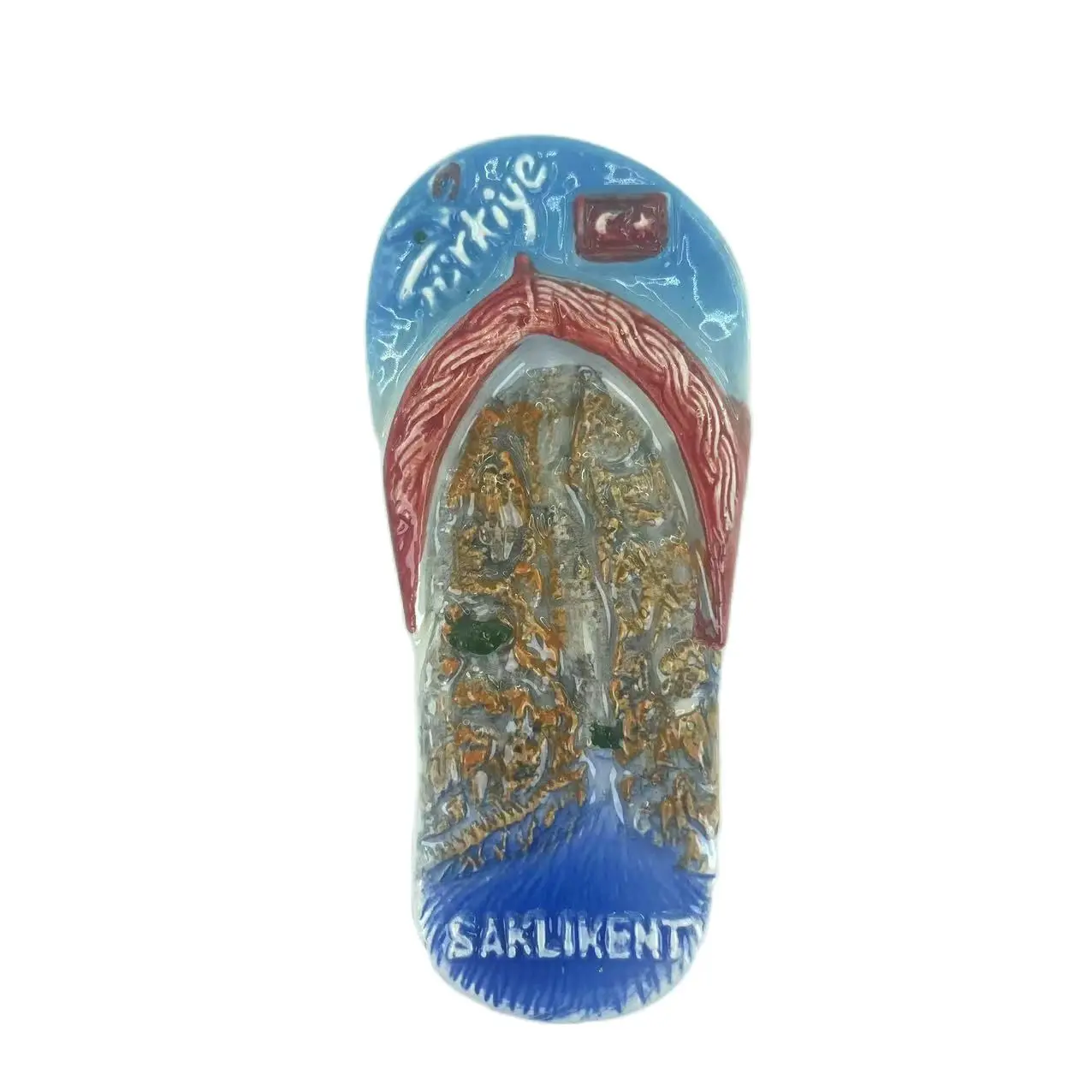 Souvenir Turkey Fridge Magnet Souvenir Flip Flops Travel Memorial Magnetic Refrigerator Stickers Gift Home Decoration