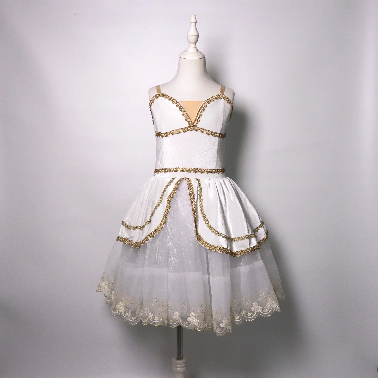 Nowa profesjonalna sukienka baletowa dla dorosłych dzieci Spódnica Tutu Długa sukienka dla dziewczynek Kostiumy taneczne dla kobiet Sukienka baleriny