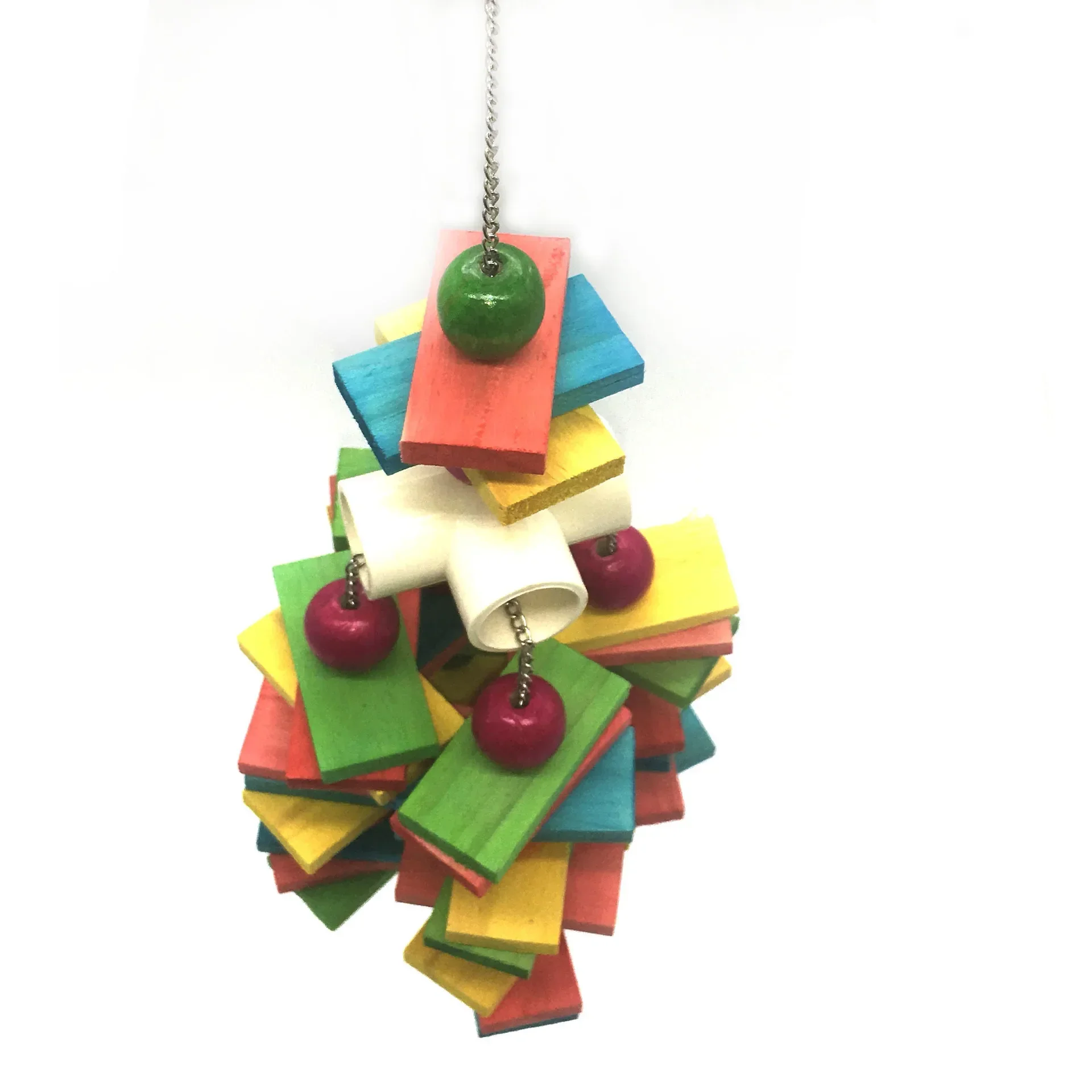 A 1PCS Parrot Gnawing And Hanging A String Of Bird Toys Gnawing, Grinding Mouth Grinding, Grabbing And Climbing Cage Decoration