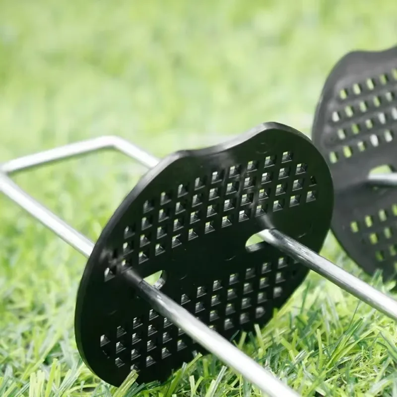 

20/100Pcs Ground Nail Washers Mulch Holder Landscape Grass Pad Ground Shaped Nail Indoor Garden Staples Gaskets Barrier Stakes