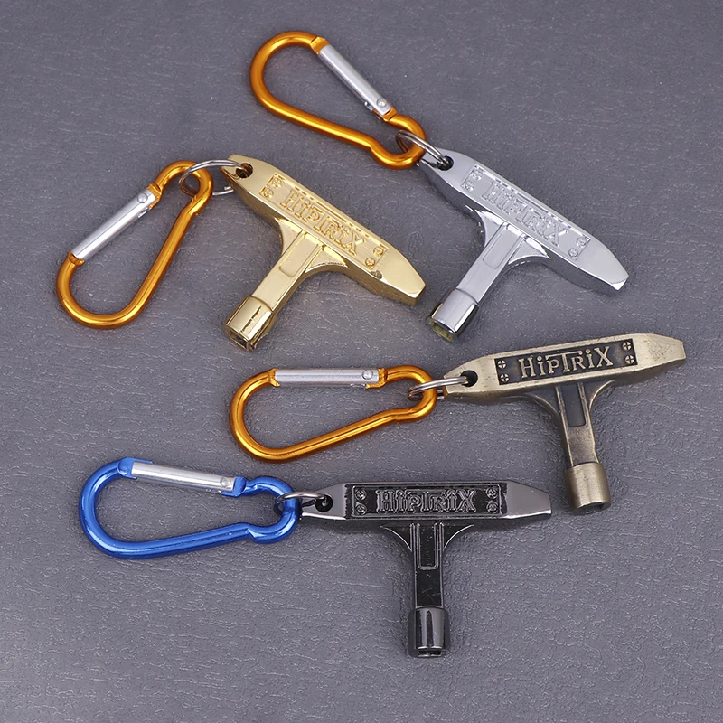 

Стандартный ключ для барабанов с брелоком и металлическим крючком, инструмент для настройки ударных, музыкальный подарок для джазовых барабанов, аксессуары