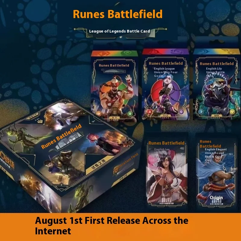 

Rune Battlefield League Of Legends Trading Card Game Origin Series Expansion Pre-constructed Trial Grounds Set