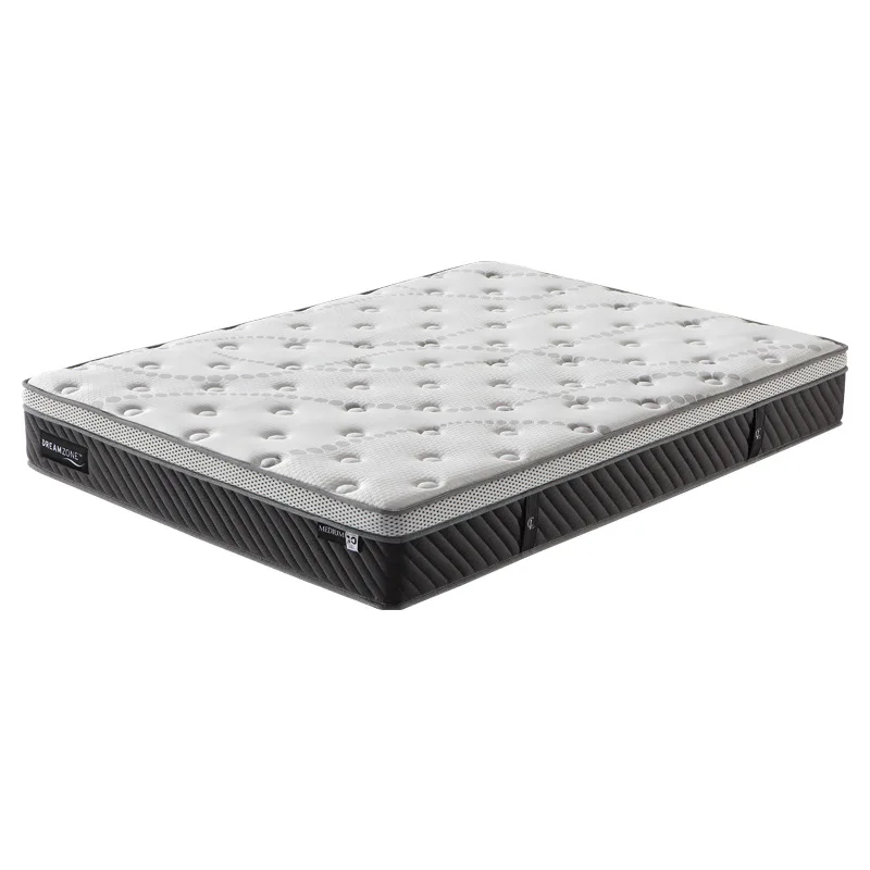 *Customized Thickened Five-Zone Springs Roll-Packed Memory Foam Mattress Independent Partitioned Latex Soft Firm Padding Cooling