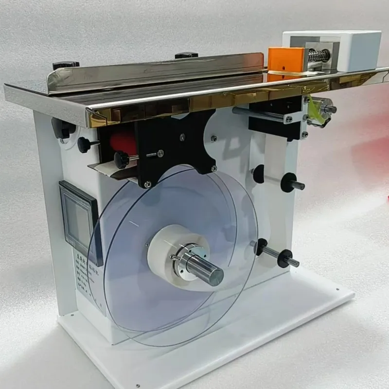 Multi-functional Corner Labeling Machine Dedicated To 90 Degree Corner Labeling for Electronic Products, Toys, Gifts Angle Label - view 4