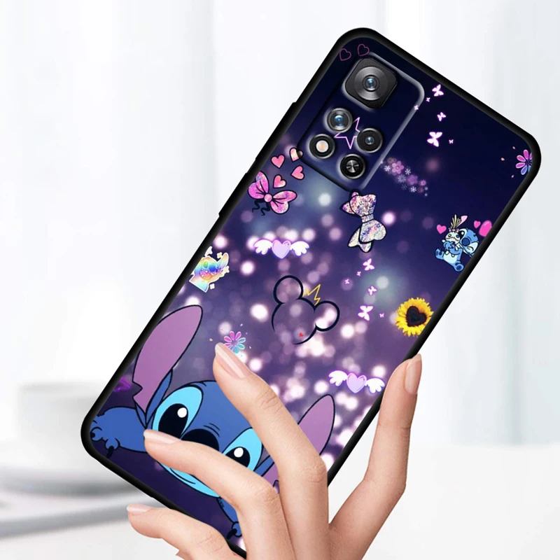 Stitch Abomination For Xiaomi Redmi Note 12 10 11 9 Pro Plus Speed 11E 11S 10S 9T 8 5G Black Phone Case Cover