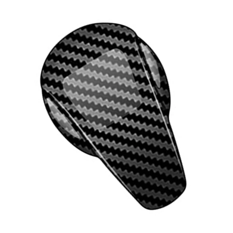 Gear Lever Trim Cover, ABS Cabin Accent Shell with Adhesive Backing, Vehicle-Matched Control Handle Cover, 1