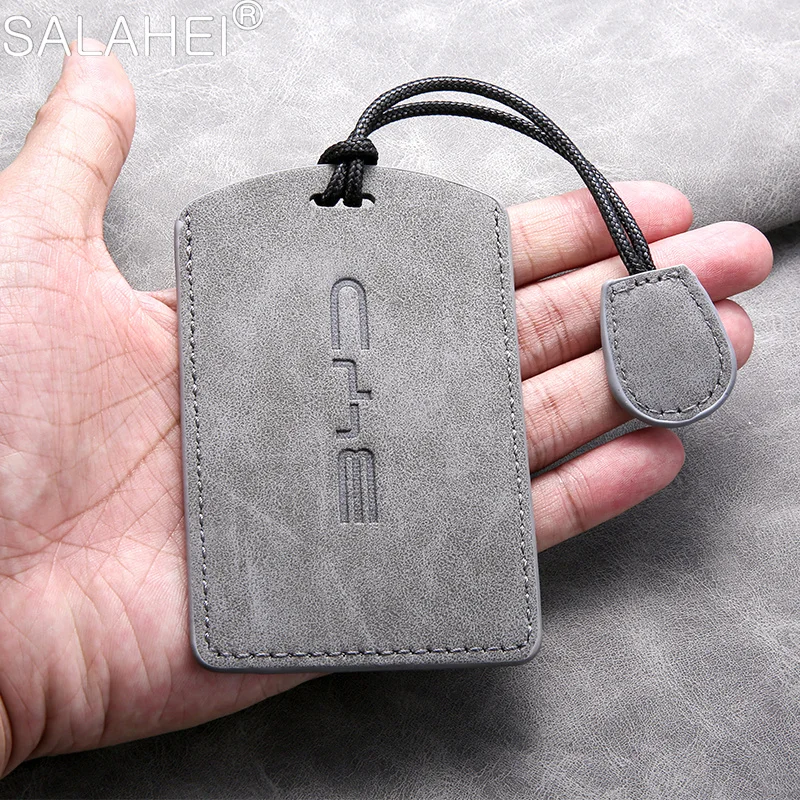 Car Card Key Cover Case Shell Holder per BYD Atto 3 Yuan Tang EV Han Qin Song Plus DMi Seal Dolphin S7 S6 L3 M6 F3 F0 accessorio