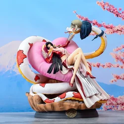 One Piece Empress Snake Concubine Empress Boa Hancock Sitting Position Your Majesty Shichibukai Collectible Figures Model 