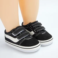 Meckior Baby Boy Girl Shoes Canvas Sneakers Non-slip Rubber Sole Plaid Streaks First Walkers Infant Baby Unisex Casual Shoes 3