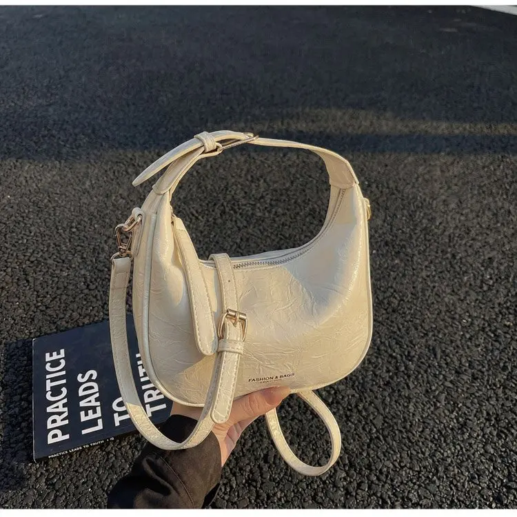 

Classic Elegant Diaper Bags For Women: Luxury Brand Leather Crossbody Bag, Simple Vintage Fashionable Large Capacity Tote Bag