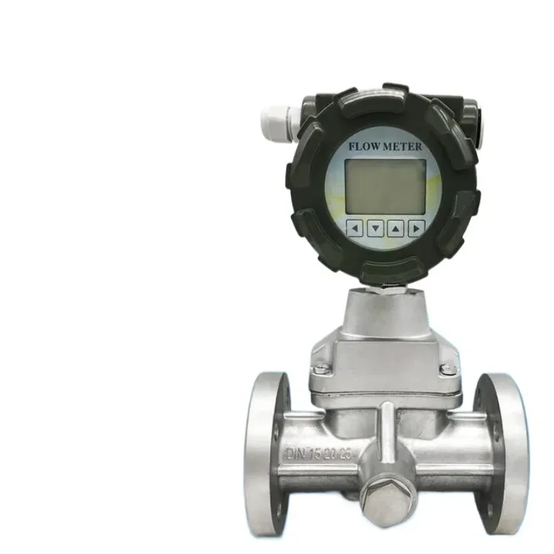 Precession vortex flowmeter/gas/gas compressed air/precession vortex flow DN100 ordinary aluminum alloy