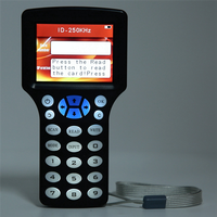 B48A 10 Frequency RFID NFC Smart Card Reader Writer Duplicator+5XCUID Keychain 125K 13.56Mhz RFID Copier Key Replicator