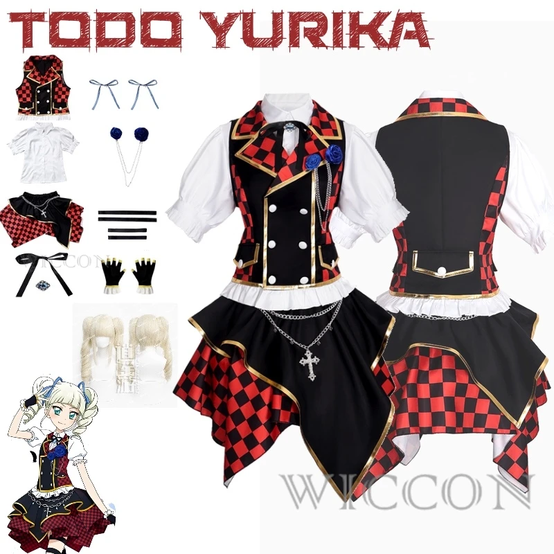 

Aikatsu! Todo Yurika Claiming To Be A Descendant Of Vampires From 600 Years Ago Queen Yurika Cosplay Costume Anime Full Of Set
