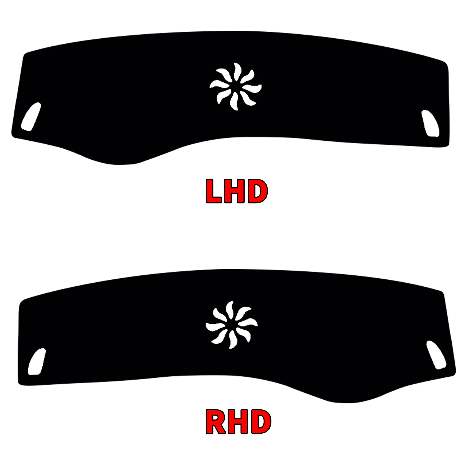 for Mercedes Benz GLC Class Coupe X253 C253 Dash Mat Dashboard Cover Dashmat Anti-Reflection Heat Insulation Sun Protection