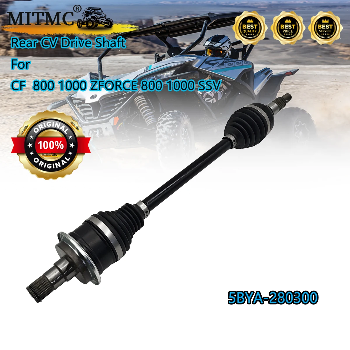 

Original Rear CV Drive Shaft For CF 800 1000 ZFORCE 800 1000 CF800SU-3 CF1000UTR CF1000STR SSV 5BYA-280300